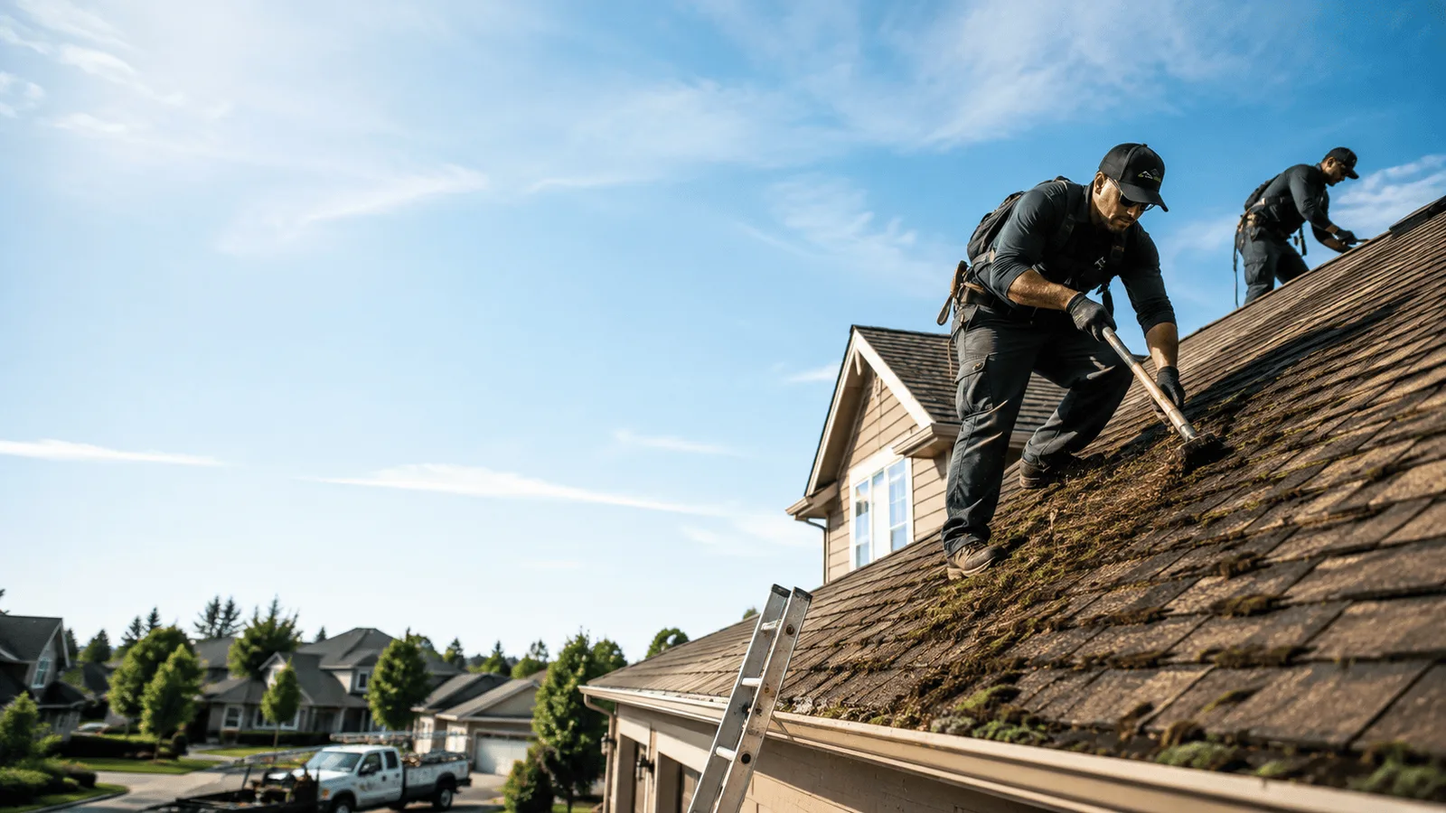 Roof Moss Removal in Felt, ID near me